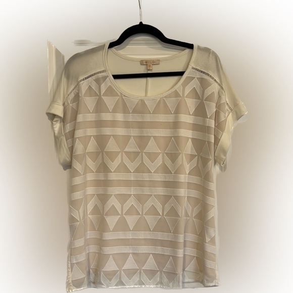 Skies Are Blue Tops - Skies are Blue cream Top